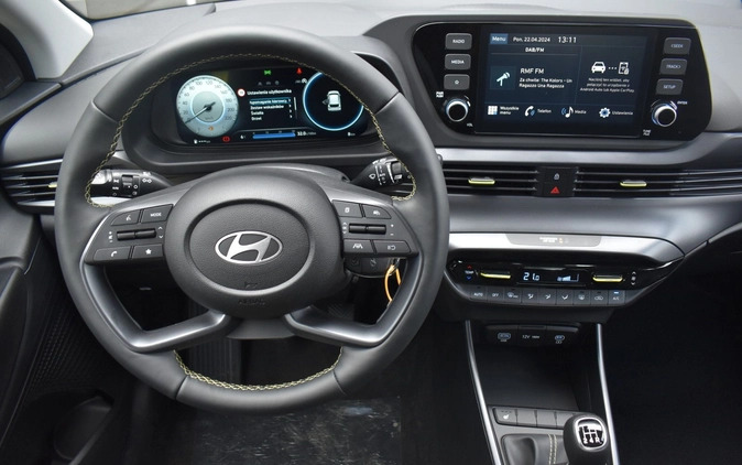 Hyundai i20 cena 88200 przebieg: 1, rok produkcji 2024 z Sobótka małe 137